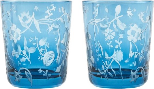 Pols Potten   Rijksmuseum drikkeglass 9,5x8,5c 2s blå