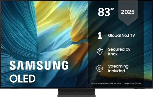 Samsung 83" S95F OLED 4K Smart TV med AI-processor og Dolby Atmos TQ83S95FAEXXC
