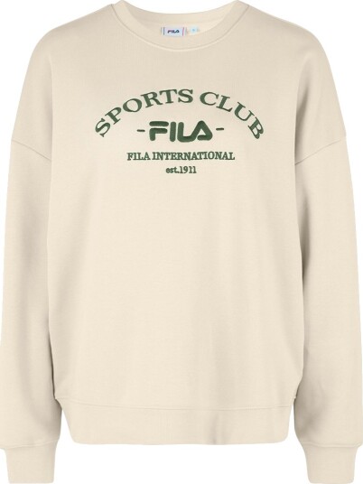 Fila Collegegenser Bord Antique White Fila XS Xtra Small Collegegenser Hvit