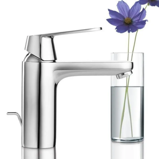 Grohe Eurosmart Cosmopolitan servantbat. Med bunnventil, Krom