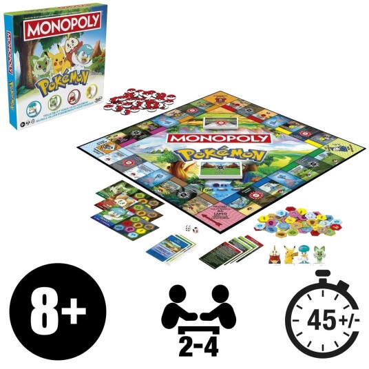 Hasbro Monopoly Pokemon SE/FI TUA 802082