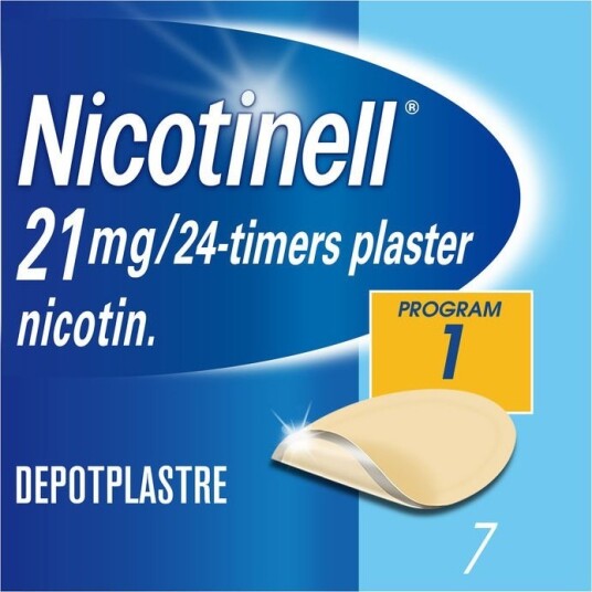 Nicotinell depotplaster 21mg/24t 7 STK Nicotinell depotplaster 21mg/24t 7 STK