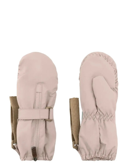 MINI A TURE Matcesar Fleece Lined Mittens - Pink - 0-6M