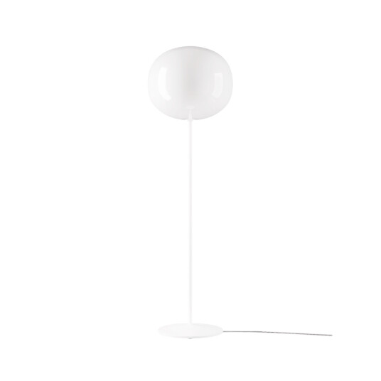 Lodes Volum 42 Gulvlampe Short Glossy Hvit Stue 142 Hvit