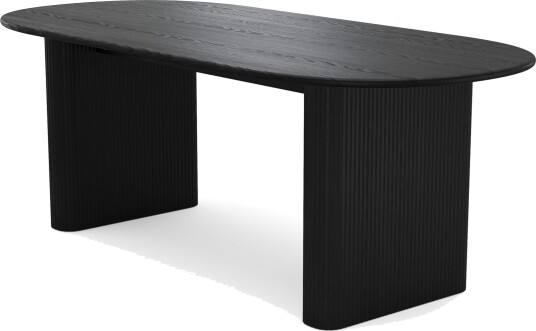 Noira spisebord 220x100cm - Svart
