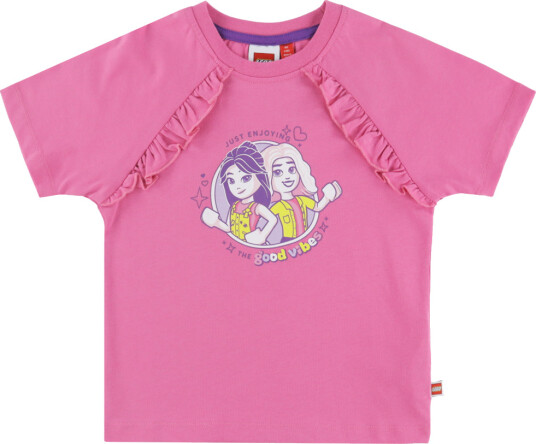 LEGO® Friends T skjorte   LWTuna 601   Rosa   LEGO® Wear   5 år (110)   T skjorte Lilla
