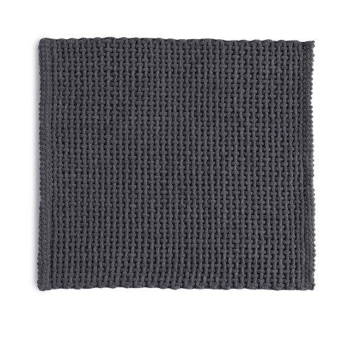 Hefe Knot badematte, 50x50 cm, grå Hefe Knot badematte, 50x50 cm, grå