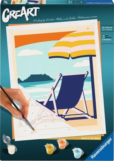 Ravensburger CreArt Mal Etter Nummer Strandkos Ravensburger CreArt Mal Etter Nummer Strandkos