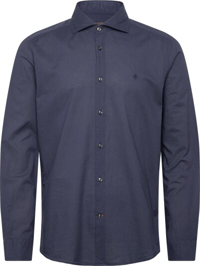 Morris Summer Light Weight Shirt Slim Fit   Navy   M