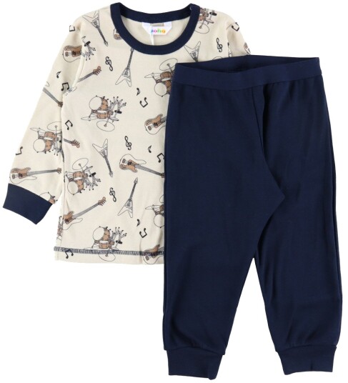 Joha Pysjamas Drum Beige (140 / 10 år)