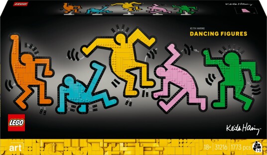 LEGO Art Keith Harings dansende figurer 31216 LEGO Art Keith Harings dansende figurer 31216