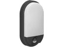 Orno Nefryt Led Vegglampe 10W Utendørs Armatur Med Bevegelsessensor 800 Lm Ip54 4000K Sort Ad Op 6110Blpmr4