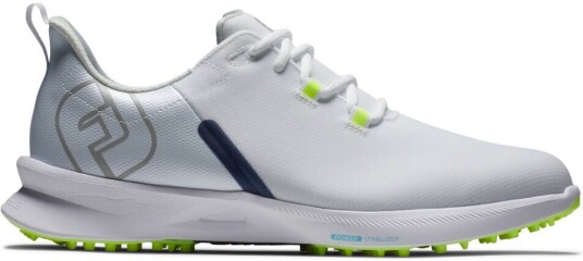 Footjoy Fuel Sport Golfsko Herre Hvit/navy/grønn 39