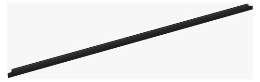 Dansani Match Drypplist H18mm til Rett dør - 1 stk Svart