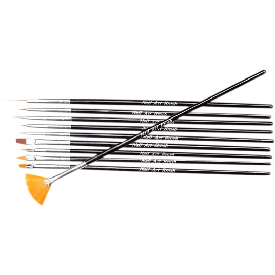 NEONAIL Set of 10 synthetic brushes NEONAIL Set of 10 synthetic brushes