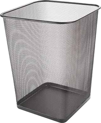Søppelbøtte Q Connect 18L Svart Kf18471