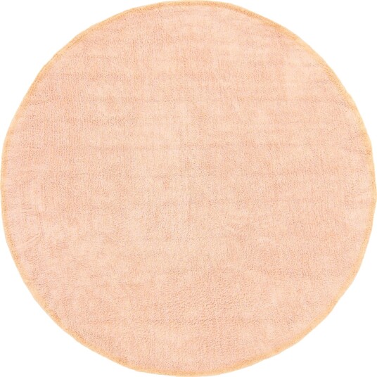 Rundt teppe Celina Natural Cotton Shaggy rosa/beige Størrelse: Ø 200 cm Rundt teppe Celina Natural Cotton Shaggy rosa/beige Størrelse: Ø 200 cm