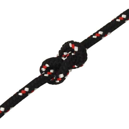  Båttau svart 14 mm 25 m polypropylen