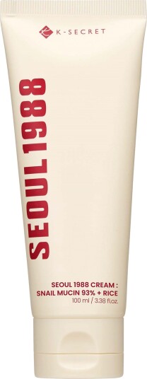 KSECRET Seoul 1988 Ansiktskrem med Snail Mucin 93% og Ris - 100 ml