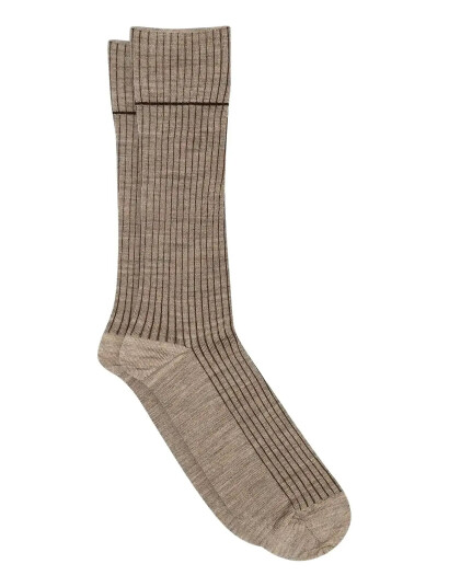 mp Denmark Ditlev Socks - Beige - 44/46