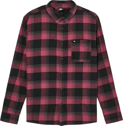 Quiksilver Motherfly Plaid Ls Red XXL Quiksilver Motherfly Plaid Ls Red XXL