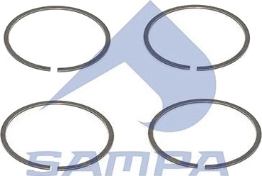 SAMPA 020.669 Tetning, eksosmanifold