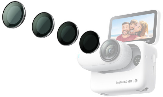 Insta360 GO 3S ND-filtersett med ND8, ND16, ND32, ND64 for Kameratilbehør Insta360 GO 3S ND-filtersett med ND8, ND16, ND32, ND64 for Kameratilbehør