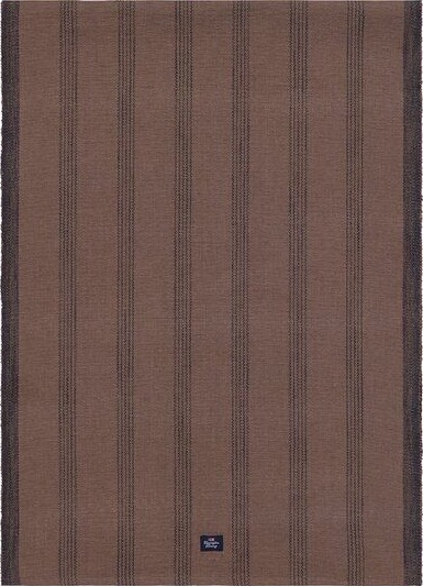 Lexington Stripete løpere i bomull 250x50 cm brun/svart Lexington Stripete løpere i bomull 250x50 cm brun/svart