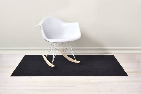 CHILEWICH Solid Dørmatte 61x91cm BLACK