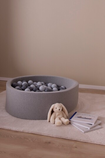 Alice & Fox FLORA Ballbasseng 30x90 Grå Alice & Fox FLORA Ballbasseng 30x90 Grå