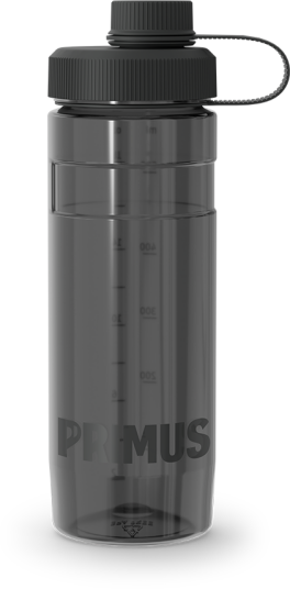 Primus Kvarts Tritan Bottle 0.6 L Drink Cap Cliffside Ash No Size