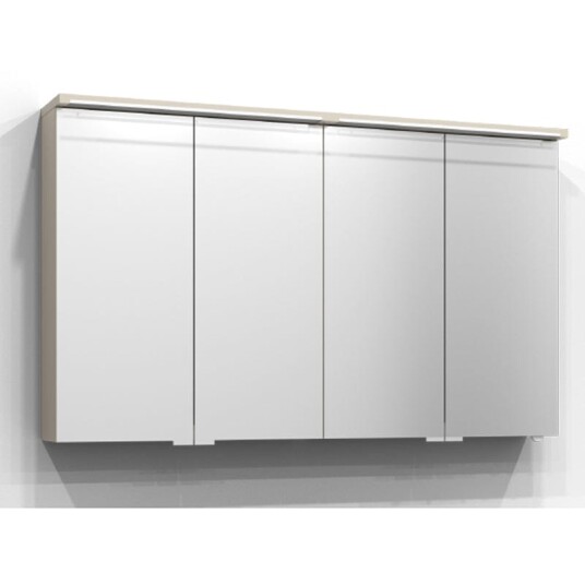 Svedbergs Skuru Speilskap med Servantlys 120cm / Sand Nei Svedbergs Skuru Speilskap med Servantlys 120cm / Sand Nei