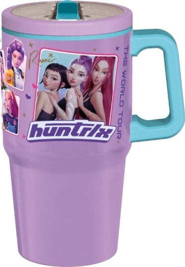 K-Pop Demon Hunters Tumbler Med Sugerør 640ml