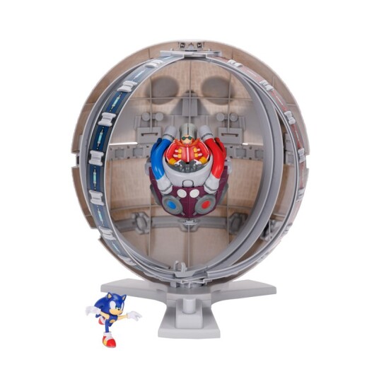 Jakks Sonic the Hedgehog Dødsegg Lekesett med Figur 6,35 cm