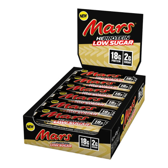 Mars HiProtein Low Sugar, 12x55g, Original - Original Mars HiProtein Low Sugar, 12x55g, Original - Original