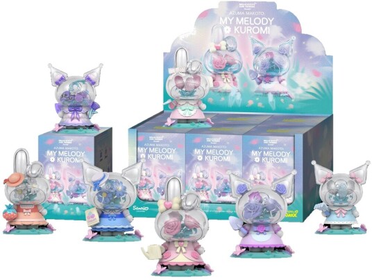 Azuma Makoto: Sanrio My Melody and Kuromi Series Single Blind Box