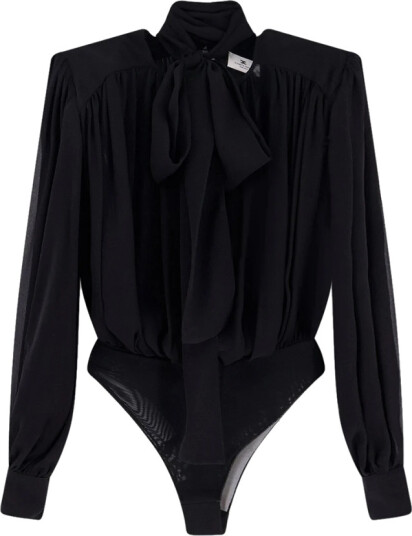 Elisabetta Franchi Dame Topper Svart S, Elisabetta Franchi Dame Topper Svart S,