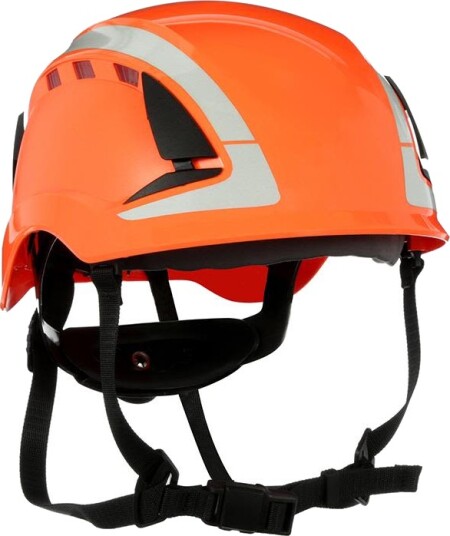 3M SecureFit X5007V Vernehjelm dobbelt godkjenning ventilert refleks Oransje Hodebeskyttelse 3M SecureFit X5007V Vernehjelm dobbelt godkjenning ventilert refleks Oransje Hodebeskyttelse