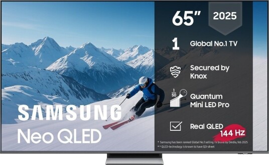 Samsung 65" Neo QLED 4K Smart TV med Quantum Matrix og Dolby AtmosTQ65QN85FAUXXC