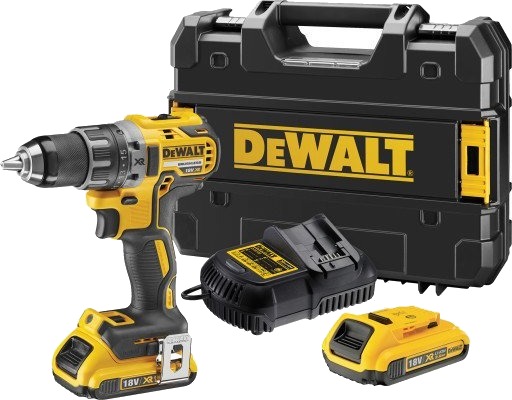 Dewalt drill 18 volt borstelos 2 x 20 ah