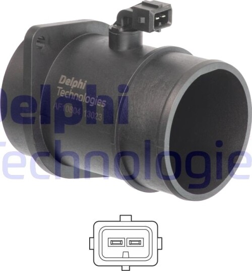DELPHI AF10804-12B1 Luftmengdemåler DELPHI AF10804-12B1 Luftmengdemåler