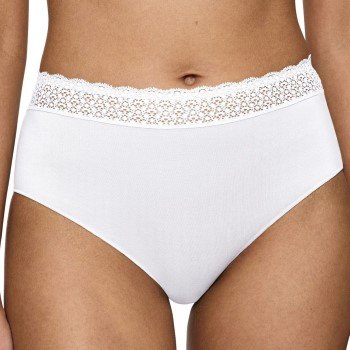 Triumph Truser 2P Feel Of Modal Midi Knickers Hvit modal X-Small Dame