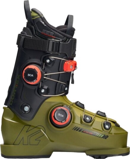 K2 Cortex Zonal 120 BOA Skistøvler Herre Black/Green 28,5