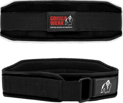 4 Inch Womens Lifting Belt, black, medium