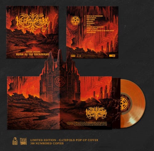 Necrophobic Mark Of The Necrogram LP/Vinyl Necrophobic Mark Of The Necrogram LP/Vinyl