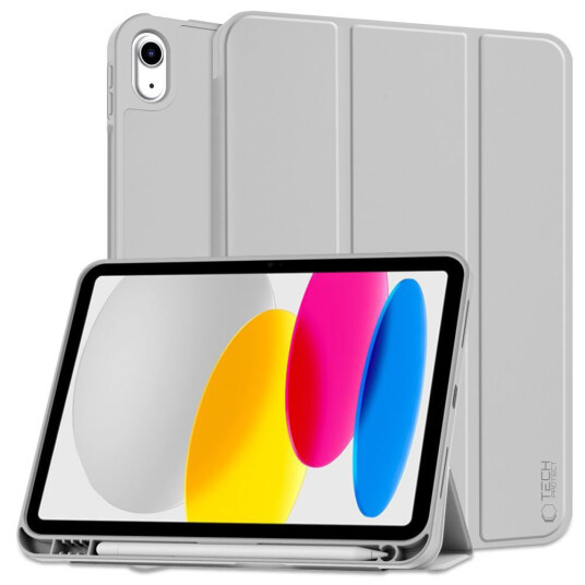 Tech-Protect SC Pen Etui for iPad 10.9" 2022 Grå