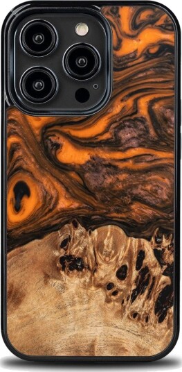 Bewood Unique Deksel til iPhone 15 Pro Oransje