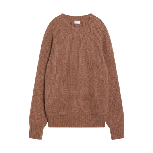 Saint Laurent Dame Strikkevarer Brun L, Saint Laurent Dame Strikkevarer Brun L,