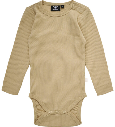 Hummel Body L/æ Rib hmlRene Irsk Cream 74 Langermet Body Beige