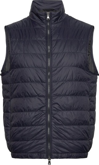Oscar Jacobson Padded Liner Vest NAVY 58